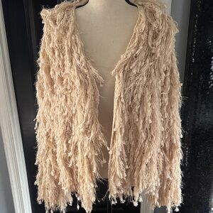 Forever 21 Cream Textured Sweater